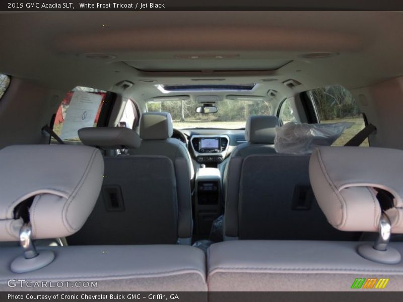 White Frost Tricoat / Jet Black 2019 GMC Acadia SLT