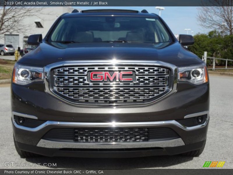 Smokey Quartz Metallic / Jet Black 2019 GMC Acadia Denali