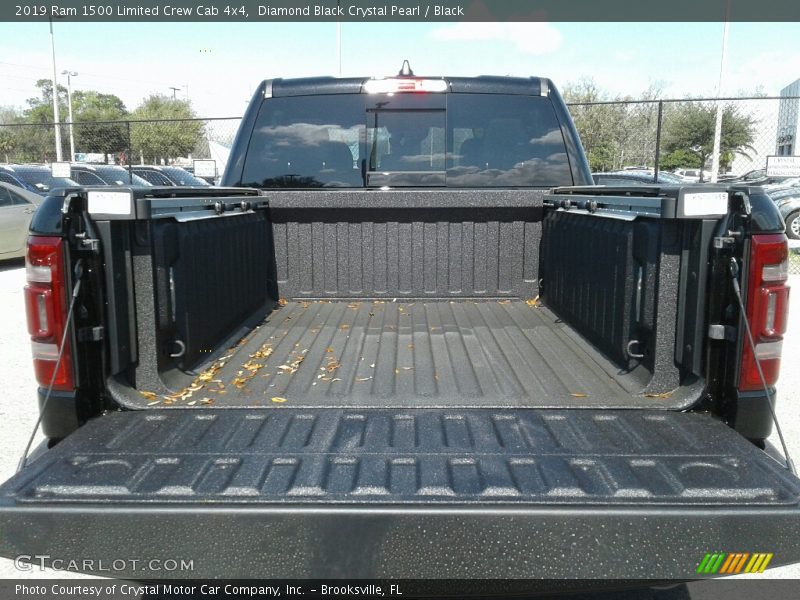 Diamond Black Crystal Pearl / Black 2019 Ram 1500 Limited Crew Cab 4x4