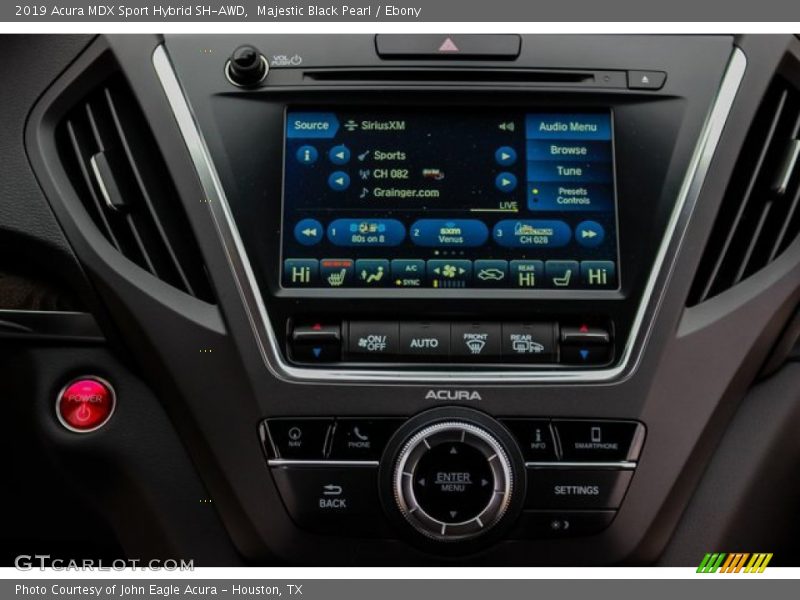 Controls of 2019 MDX Sport Hybrid SH-AWD