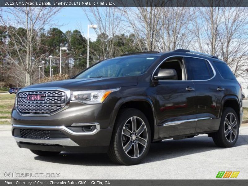 Smokey Quartz Metallic / Jet Black 2019 GMC Acadia Denali