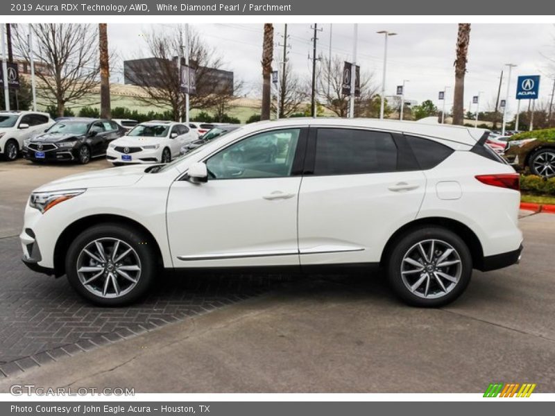White Diamond Pearl / Parchment 2019 Acura RDX Technology AWD