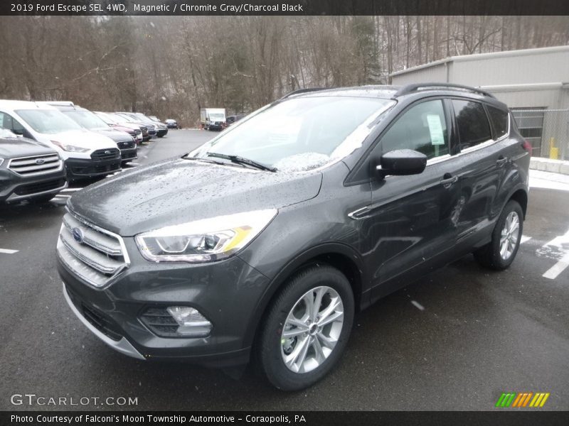 Magnetic / Chromite Gray/Charcoal Black 2019 Ford Escape SEL 4WD