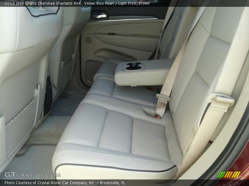 Velvet Red Pearl / Light Frost/Brown 2019 Jeep Grand Cherokee Overland 4x4