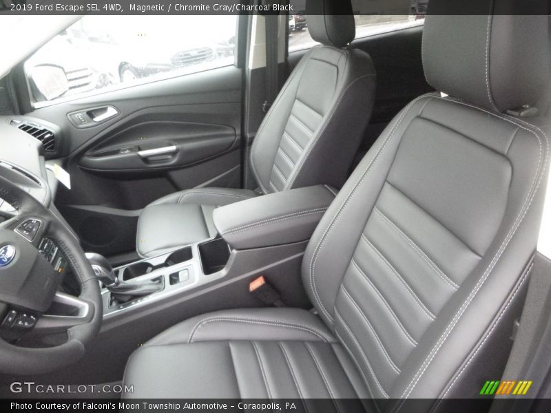 Magnetic / Chromite Gray/Charcoal Black 2019 Ford Escape SEL 4WD