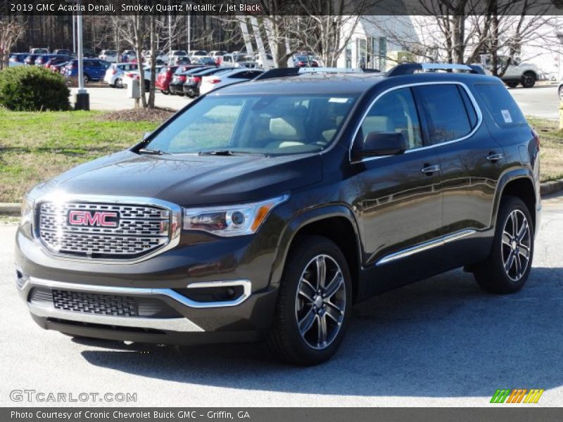 Smokey Quartz Metallic / Jet Black 2019 GMC Acadia Denali