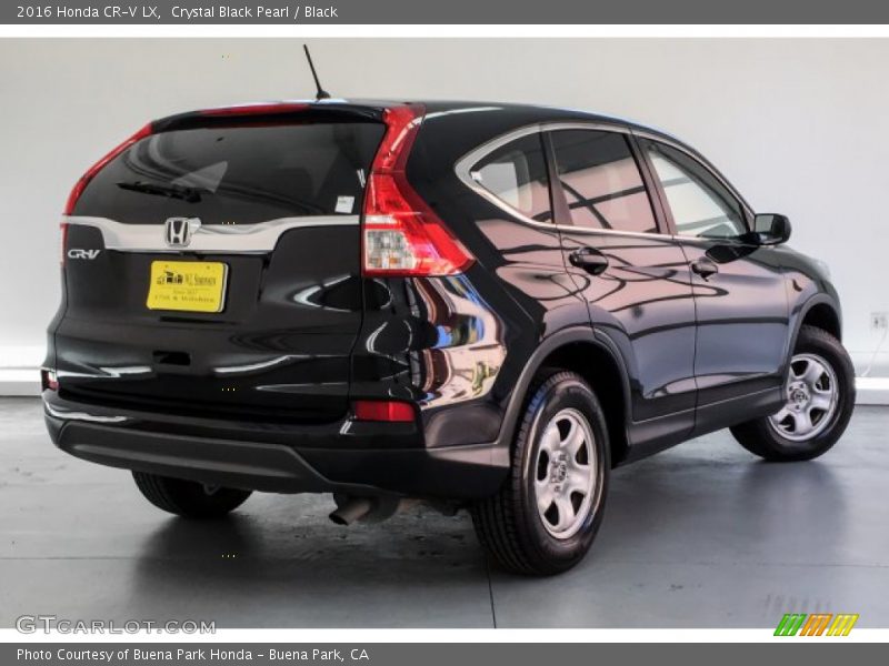 Crystal Black Pearl / Black 2016 Honda CR-V LX