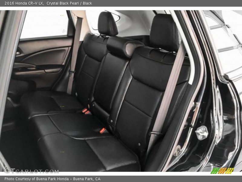 Crystal Black Pearl / Black 2016 Honda CR-V LX