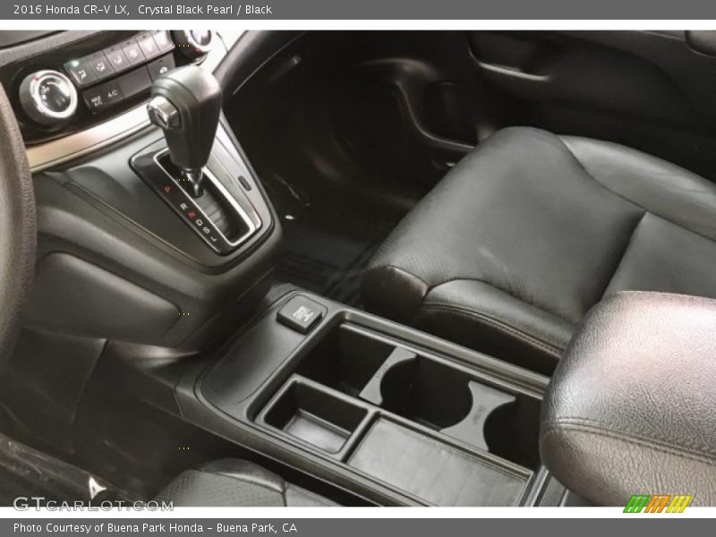 Crystal Black Pearl / Black 2016 Honda CR-V LX