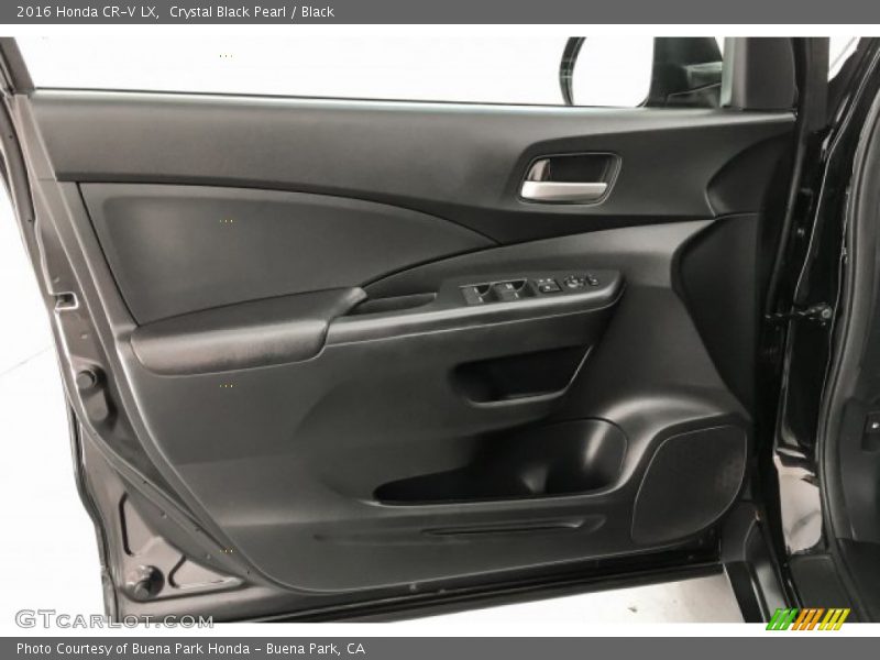 Crystal Black Pearl / Black 2016 Honda CR-V LX