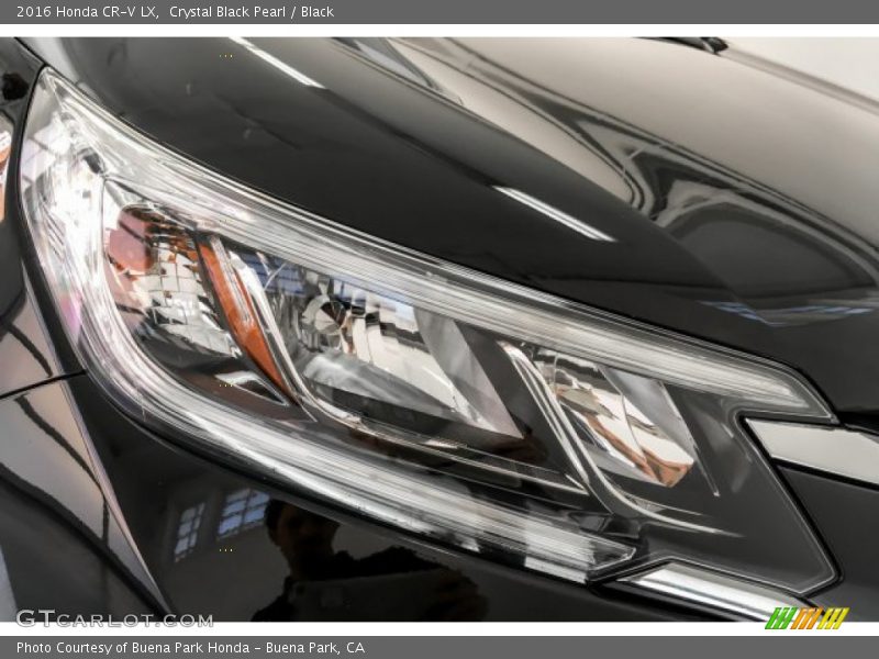 Crystal Black Pearl / Black 2016 Honda CR-V LX