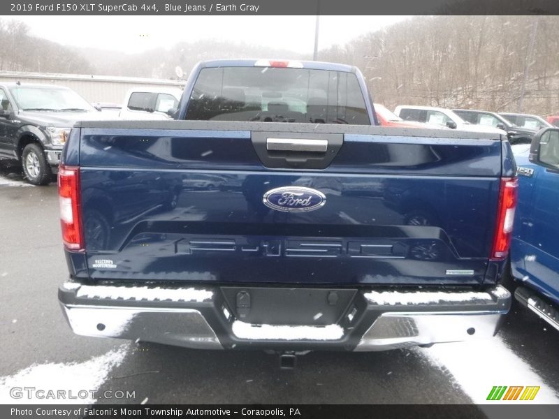 Blue Jeans / Earth Gray 2019 Ford F150 XLT SuperCab 4x4