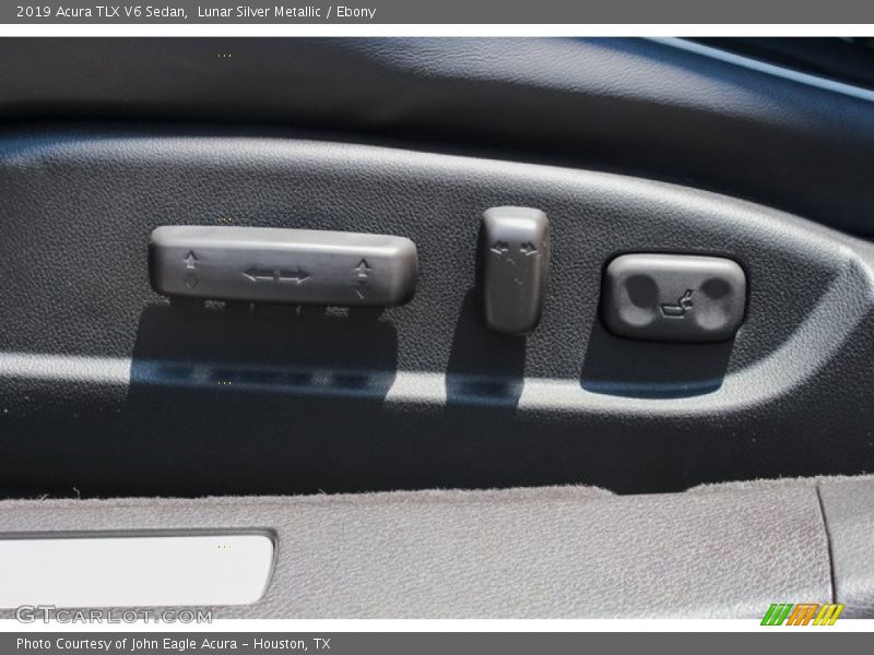 Lunar Silver Metallic / Ebony 2019 Acura TLX V6 Sedan