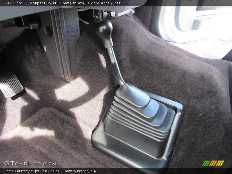 Oxford White / Steel 2015 Ford F250 Super Duty XLT Crew Cab 4x4