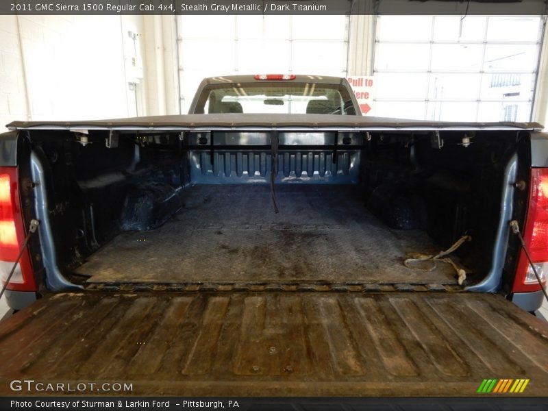 Stealth Gray Metallic / Dark Titanium 2011 GMC Sierra 1500 Regular Cab 4x4