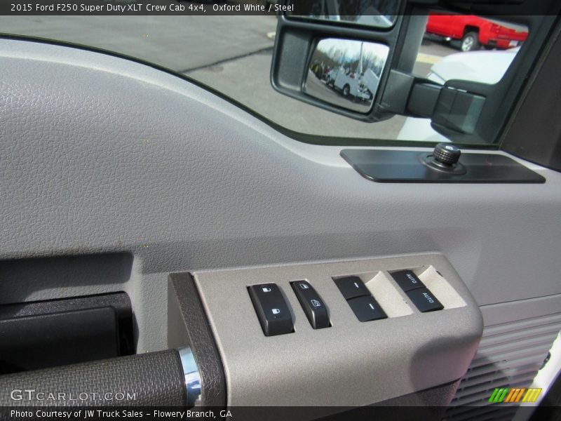 Oxford White / Steel 2015 Ford F250 Super Duty XLT Crew Cab 4x4