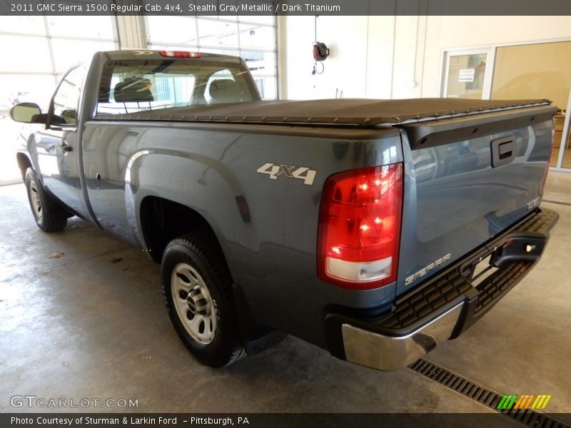 Stealth Gray Metallic / Dark Titanium 2011 GMC Sierra 1500 Regular Cab 4x4