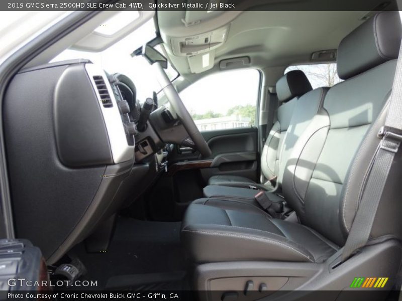 Front Seat of 2019 Sierra 2500HD SLE Crew Cab 4WD