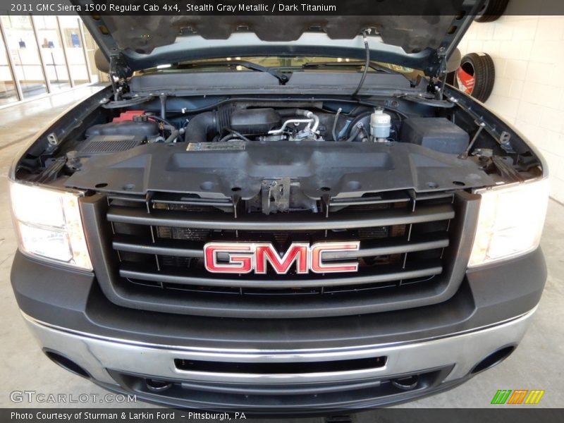 Stealth Gray Metallic / Dark Titanium 2011 GMC Sierra 1500 Regular Cab 4x4