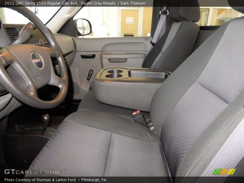 Stealth Gray Metallic / Dark Titanium 2011 GMC Sierra 1500 Regular Cab 4x4
