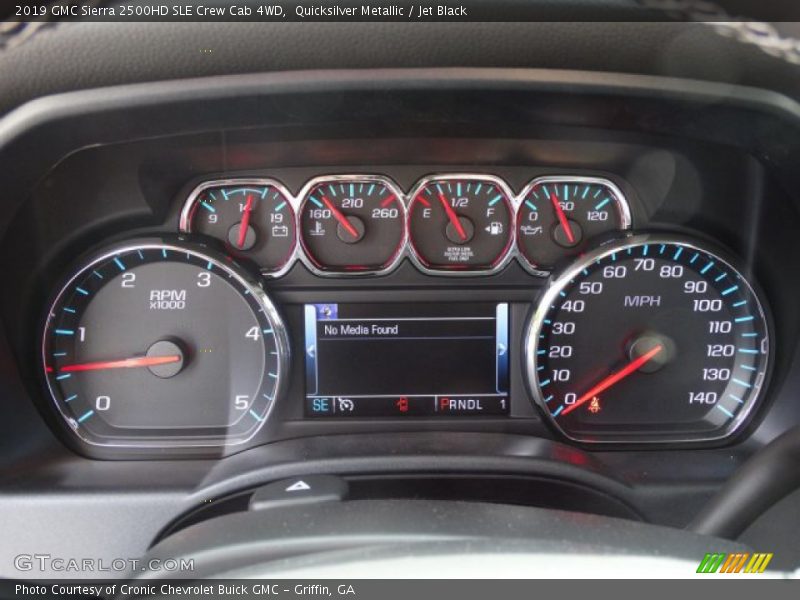  2019 Sierra 2500HD SLE Crew Cab 4WD SLE Crew Cab 4WD Gauges