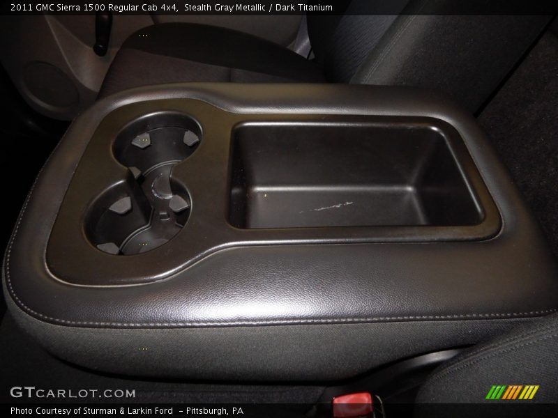 Stealth Gray Metallic / Dark Titanium 2011 GMC Sierra 1500 Regular Cab 4x4