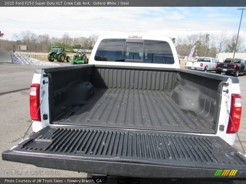 Oxford White / Steel 2015 Ford F250 Super Duty XLT Crew Cab 4x4
