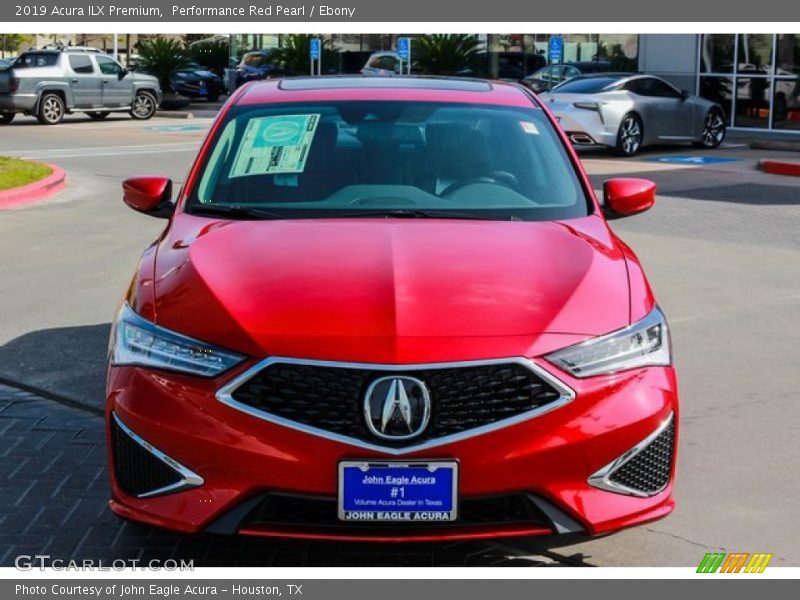Performance Red Pearl / Ebony 2019 Acura ILX Premium