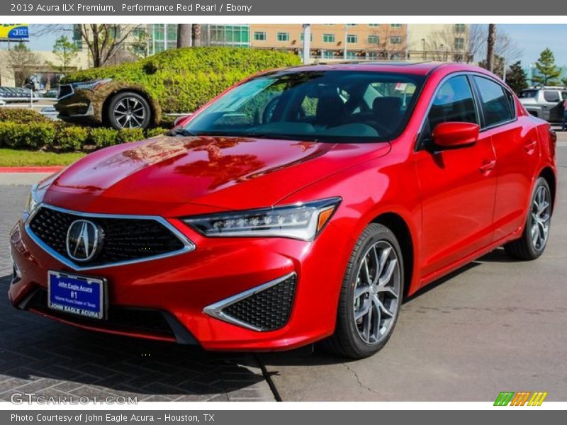 Performance Red Pearl / Ebony 2019 Acura ILX Premium