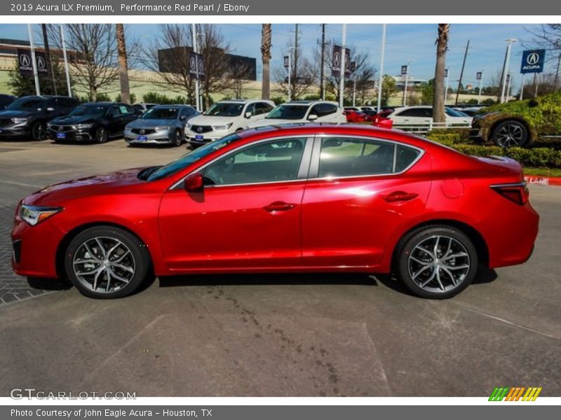 Performance Red Pearl / Ebony 2019 Acura ILX Premium