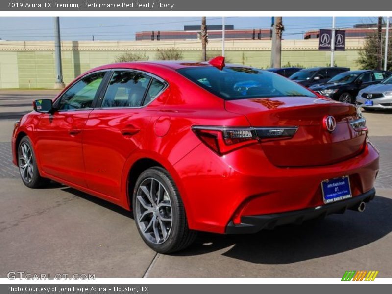 Performance Red Pearl / Ebony 2019 Acura ILX Premium