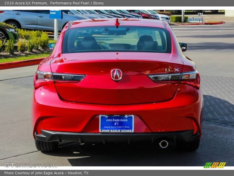 Performance Red Pearl / Ebony 2019 Acura ILX Premium