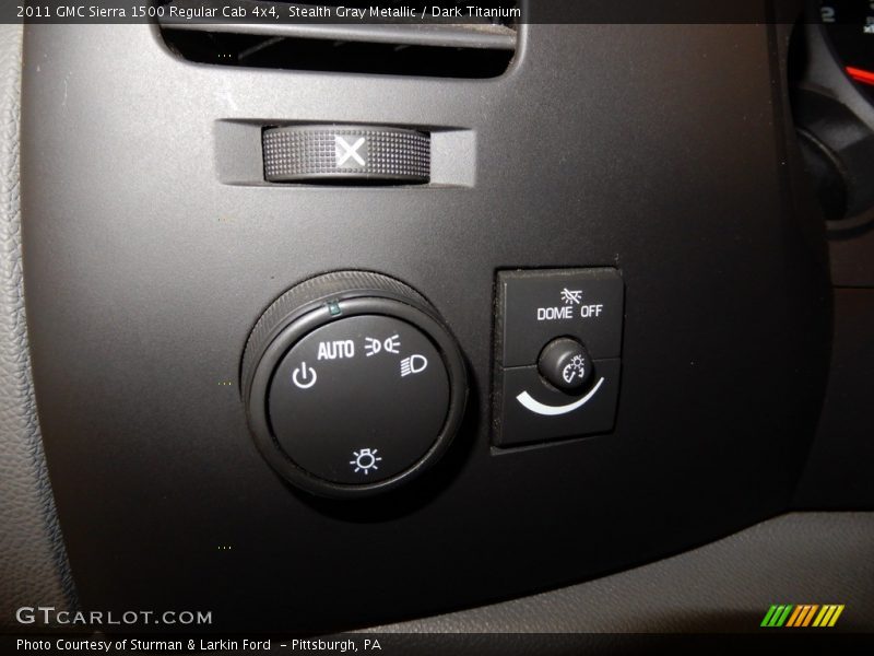Stealth Gray Metallic / Dark Titanium 2011 GMC Sierra 1500 Regular Cab 4x4
