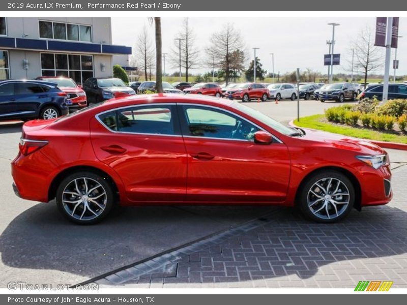 Performance Red Pearl / Ebony 2019 Acura ILX Premium