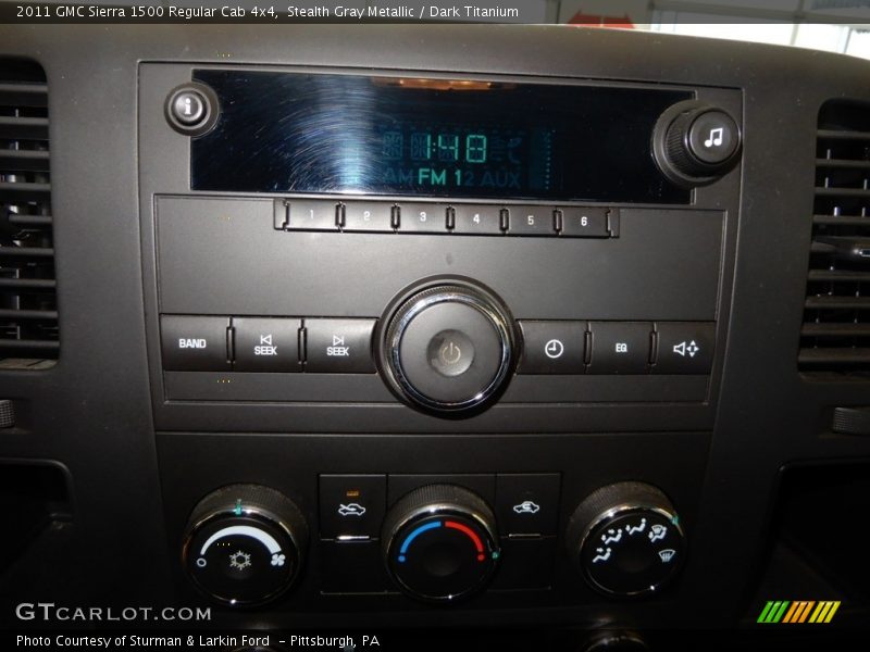 Stealth Gray Metallic / Dark Titanium 2011 GMC Sierra 1500 Regular Cab 4x4