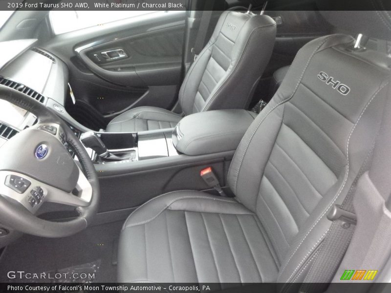 Front Seat of 2019 Taurus SHO AWD