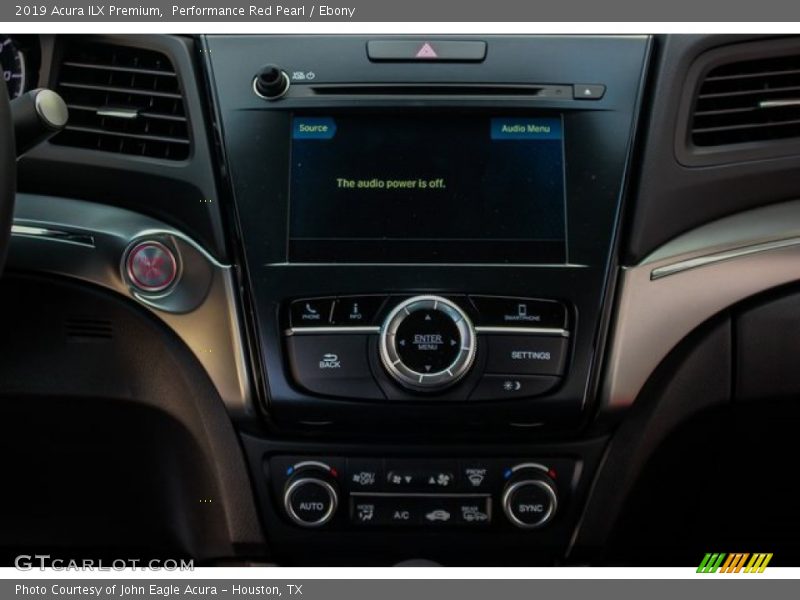 Performance Red Pearl / Ebony 2019 Acura ILX Premium