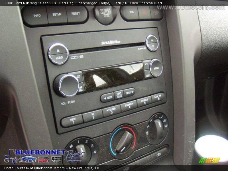 Black / RF Dark Charcoal/Red 2008 Ford Mustang Saleen S281 Red Flag Supercharged Coupe