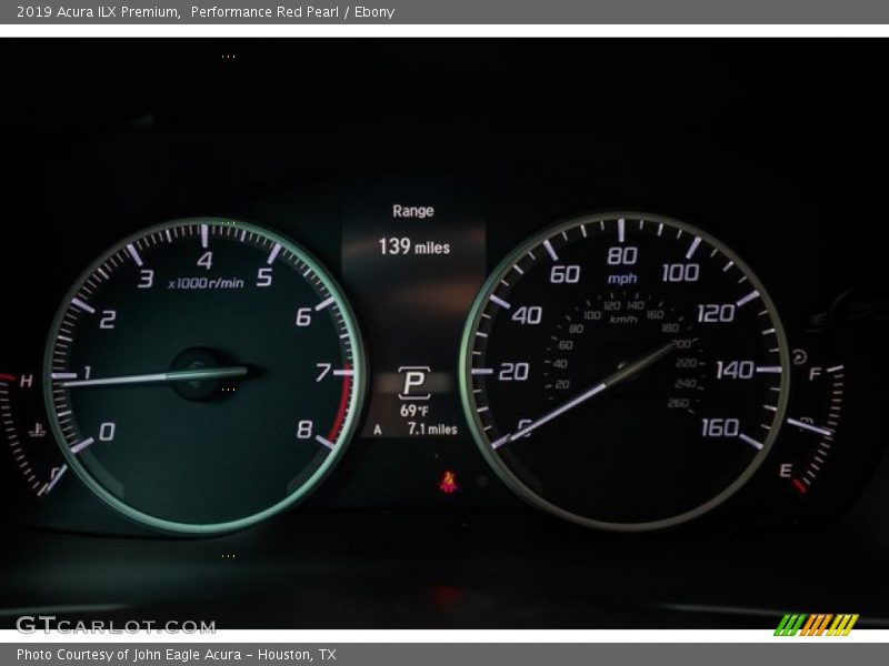 Performance Red Pearl / Ebony 2019 Acura ILX Premium