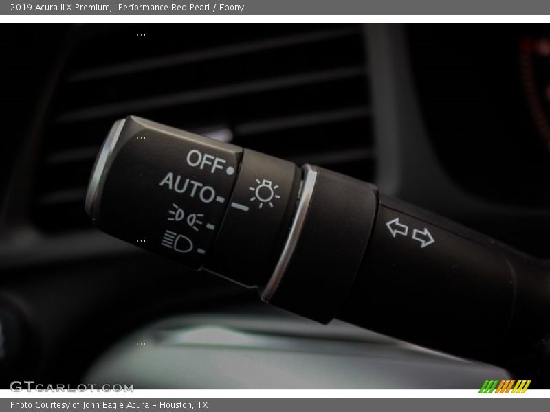 Performance Red Pearl / Ebony 2019 Acura ILX Premium