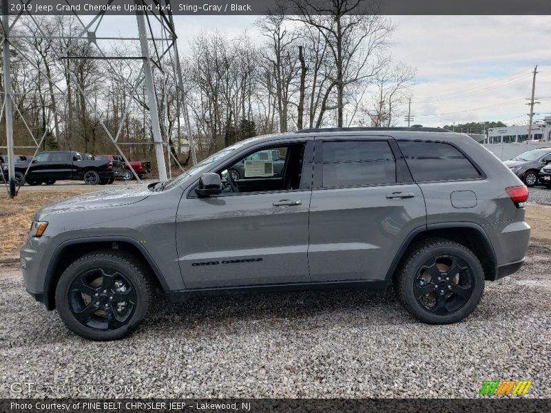 Sting-Gray / Black 2019 Jeep Grand Cherokee Upland 4x4