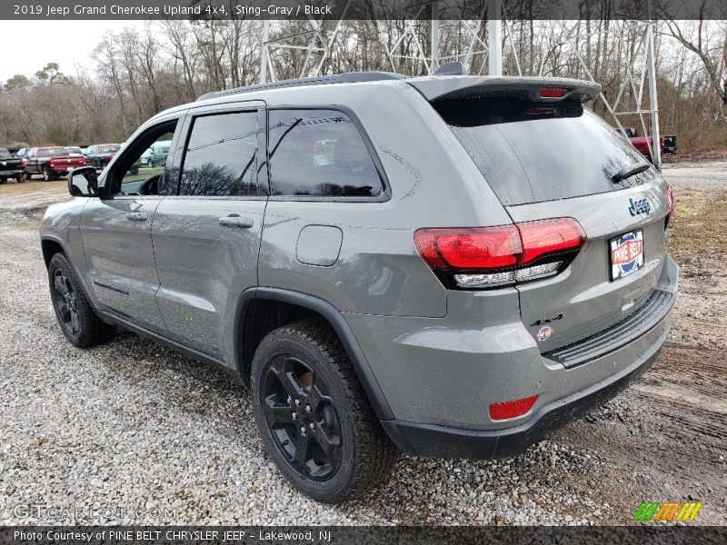 Sting-Gray / Black 2019 Jeep Grand Cherokee Upland 4x4