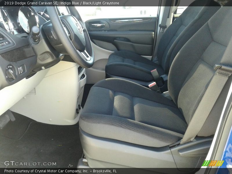 Indigo Blue / Black/Light Graystone 2019 Dodge Grand Caravan SE