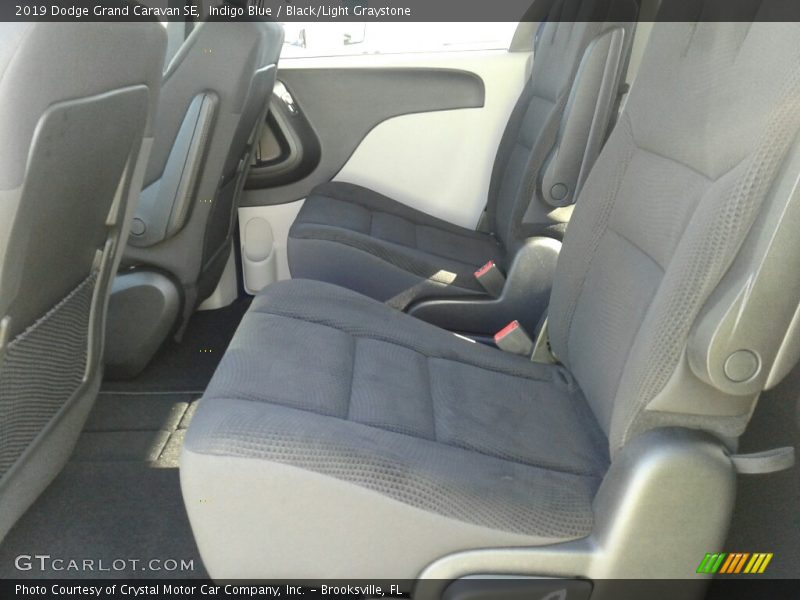 Indigo Blue / Black/Light Graystone 2019 Dodge Grand Caravan SE