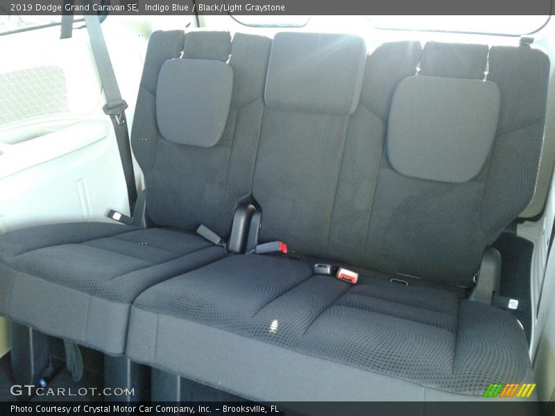 Indigo Blue / Black/Light Graystone 2019 Dodge Grand Caravan SE