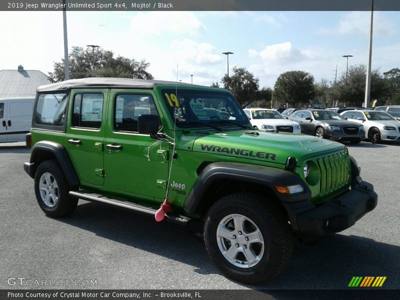 Mojito! / Black 2019 Jeep Wrangler Unlimited Sport 4x4