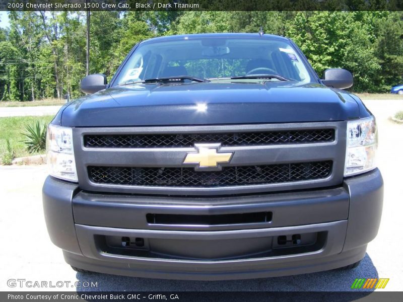 Black / Dark Titanium 2009 Chevrolet Silverado 1500 Crew Cab