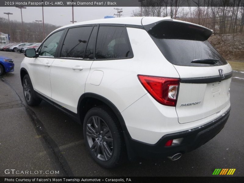 White Diamond Pearl / Black 2019 Honda Passport EX-L AWD