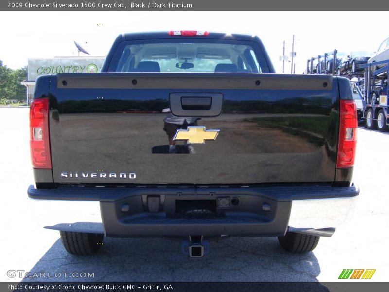 Black / Dark Titanium 2009 Chevrolet Silverado 1500 Crew Cab
