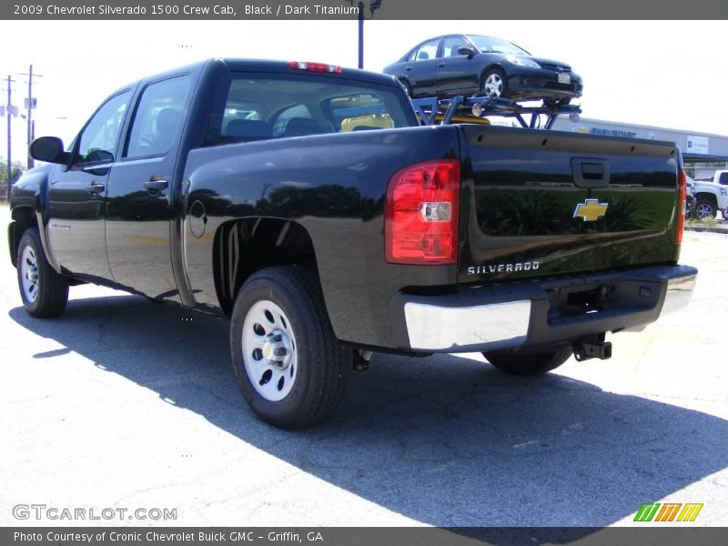 Black / Dark Titanium 2009 Chevrolet Silverado 1500 Crew Cab